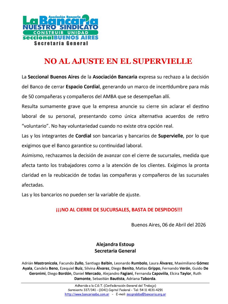 Gremial Supervielle Bs As (@gremialsuper) on Twitter photo 