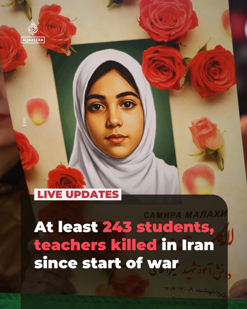 IntrovertZ_Turi's tweet photo. @FoxNews These are Iran’s children killed by Israel‑U.S. bombs. https://t.co/o9AwEB9oe7