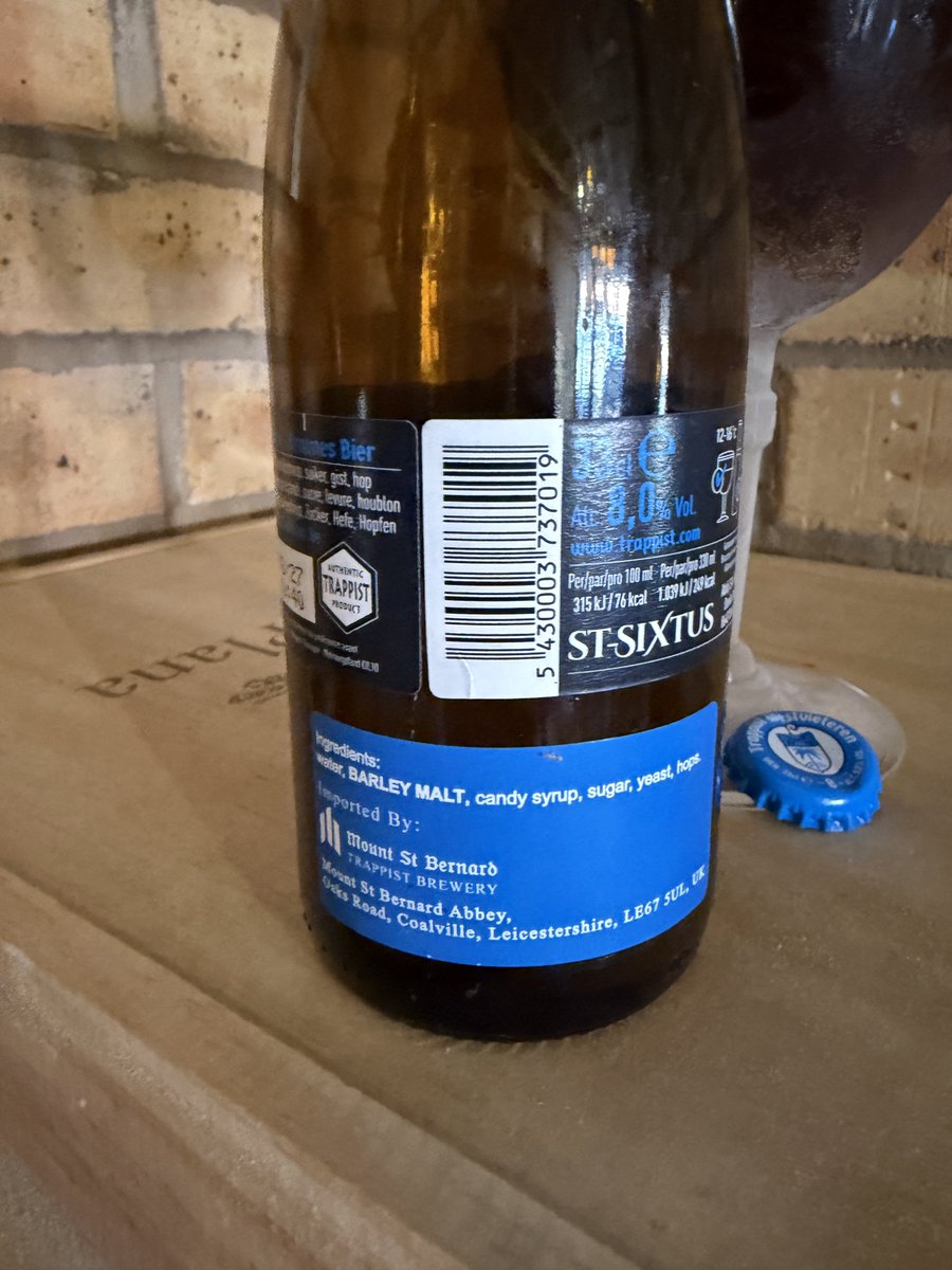 PatrickB_85's tweet photo. Enjoying Easter Monday! A bit of gardening and clearing the garage. So I treated myself with a couple of hard-to-get Westvleteren trappist beers https://t.co/cuB9AuNUtF