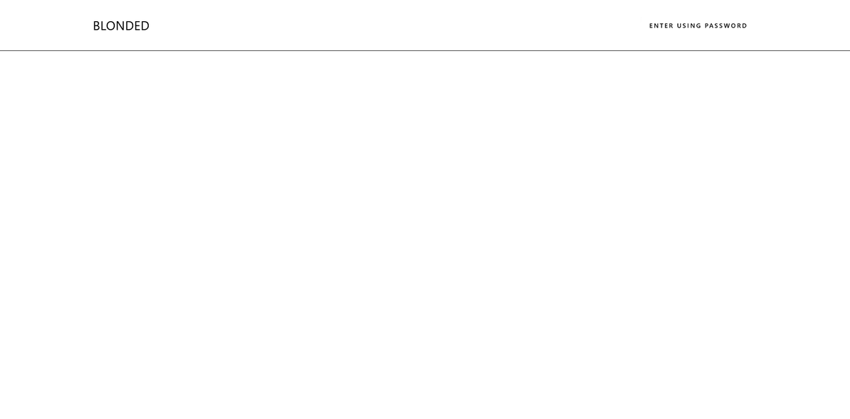 Automated Blonded Alerts tweet media