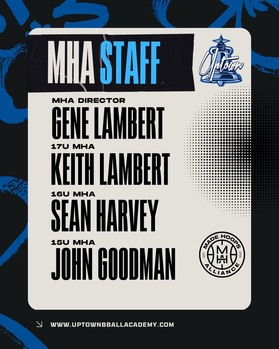 UptownAAU's tweet photo. High School Staff is locked and loaded for Year 3! 

@petergard3 @CoachDomDiggy @ClementHoops @ShawnWerdt @madehoops @tyler_sandora https://t.co/gJQGFkl8Ko