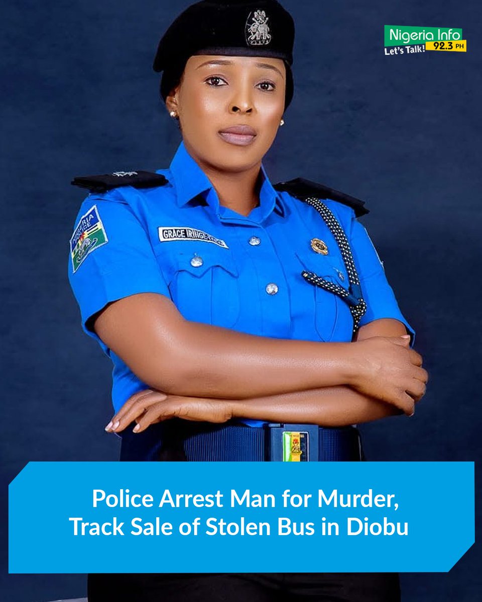 NigeriaInfoPH's tweet image. The Rivers State Police Command has arrested 31-year-old Kelechi Nwofuru for allegedly killing commercial driver Ifeanyi Abobo.

Lured to Ubima, the victim was killed, and his bus was sold for ₦2.4m. The suspect confessed; his cousin and the buyer gave statements.

#Letstalk