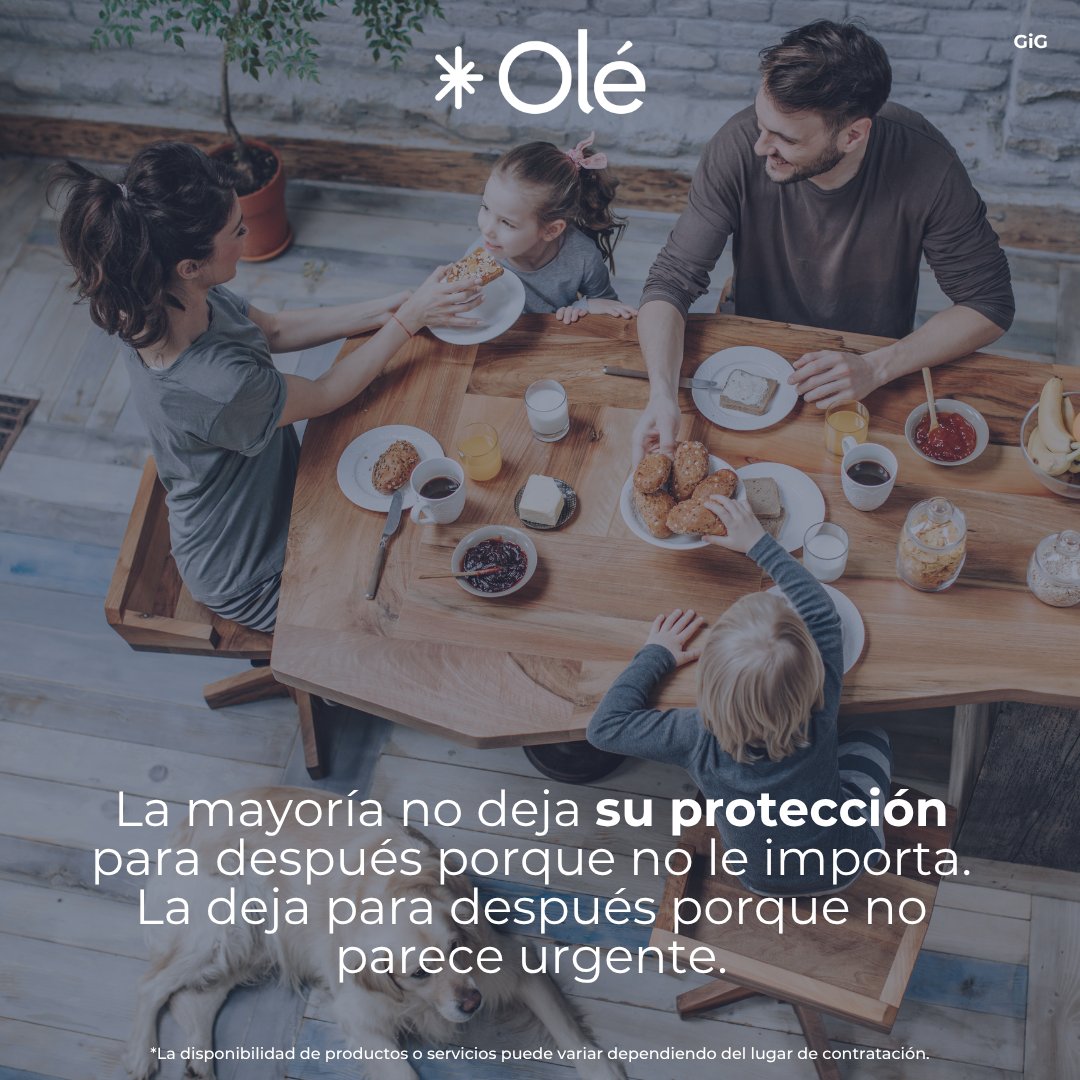 olelife_'s tweet photo. Pensarlo no es negativo. Es responsable. Descubre tu mejor opción en https://t.co/Q89C4WSYJf
#ProtecciónEnVida #Protección #ProtegeconOlé https://t.co/qi846mOGPc