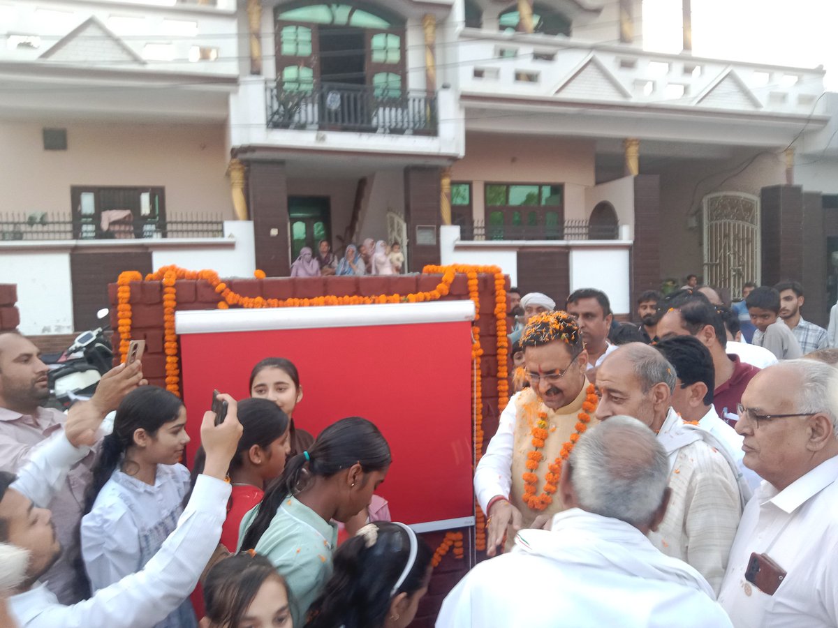 BijenderMadhan's tweet photo. ग्राम पंचायत शेखपुरा खालसा शिलान्यास कार्यक्रम विधानसभा अध्यक्ष हरियाणा आदरणीय श्री हरविंदर कल्याण जी https://t.co/hntL5sehxG