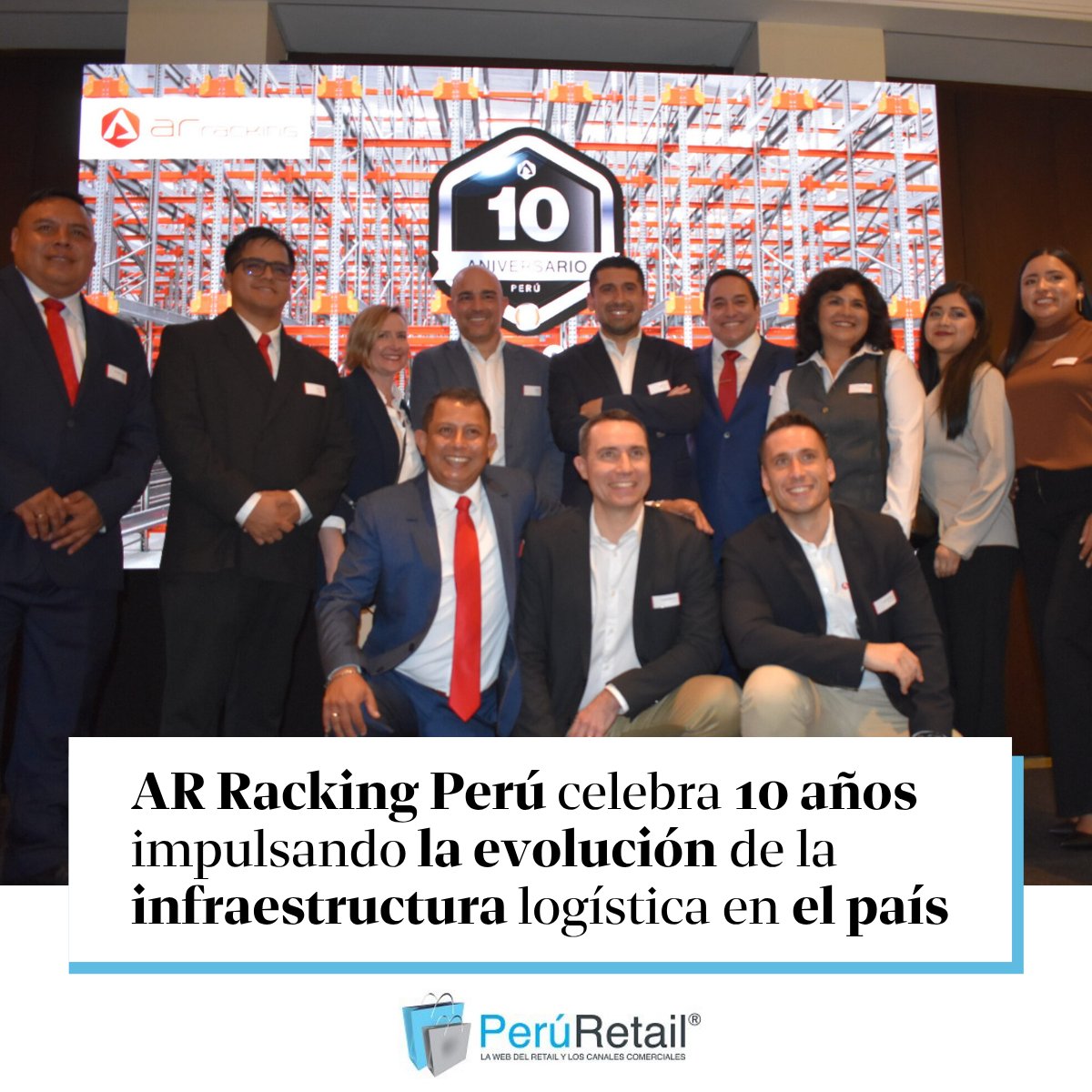 peruretail's tweet photo. 🔴En diez años en Perú, AR Racking se consolidó como un actor clave en infraestructura logística, ofreciendo soluciones de almacenaje industrial que optimizan la eficiencia, seguridad y capacidad de los almacenes. Entérate aquí. ►https://t.co/my3KZEy11P

#ARRacking #empresas https://t.co/hVpAZWP7s1
