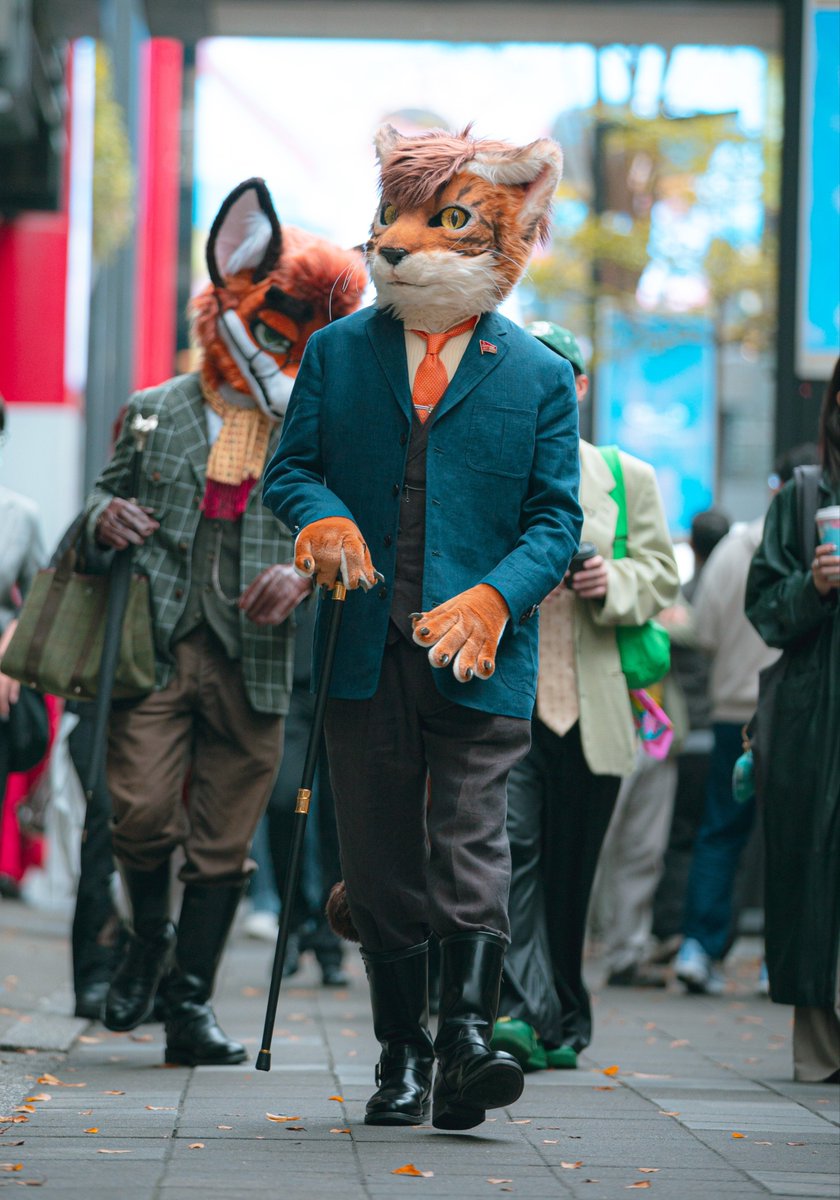 FangsStorm's tweet photo. 第二次參加 #2026GQSuitWalk 當衣冠禽獸

#FurtoMonday #tabbycat
🐱🪡  by @piper_huang 派普
🧥🪡 by Kindware
📷 by @goat83262 羊騎 https://t.co/4e9xqnaFdP