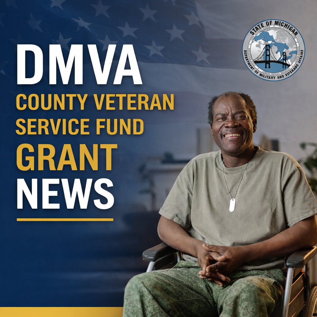 Michigan DMVA tweet media