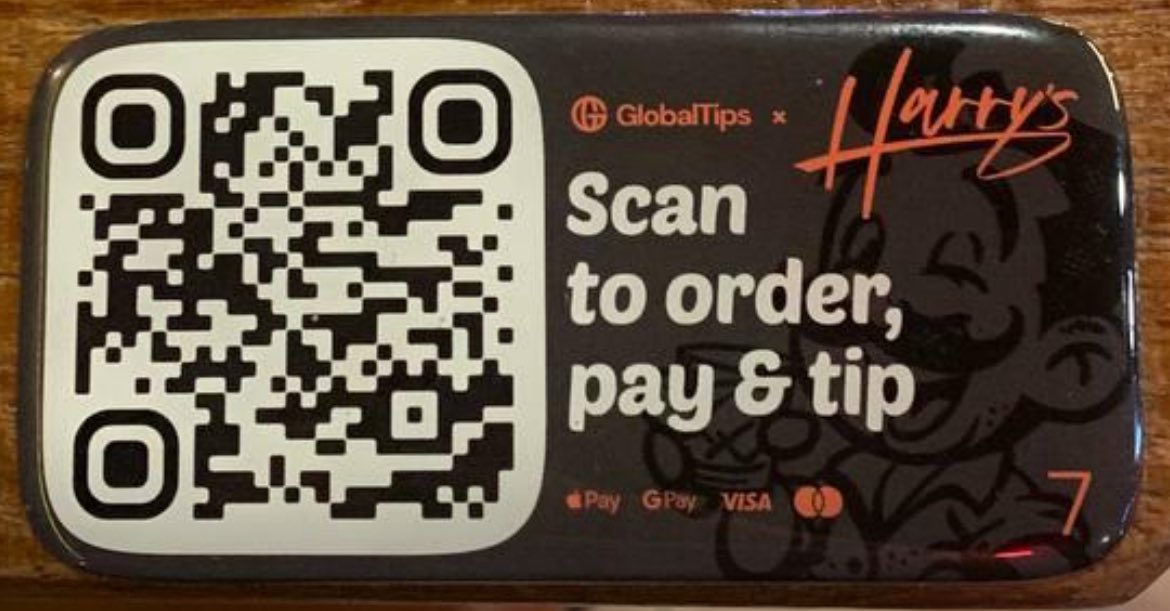 till_ex's tweet photo. 🚀 First Global Tips in Ireland at Harry’s Bar, Galway!
QR ordering + tips + loyalty fully integrated with SkyTab POS. Turn tables faster, increase spend, give staff more time &amp; tips.
#Tillex #GlobalTips #SkyTabPOS #IrishHospitality #Galway #POS
@SkyTabPOS @Shift4 https://t.co/l3mP9npOoj
