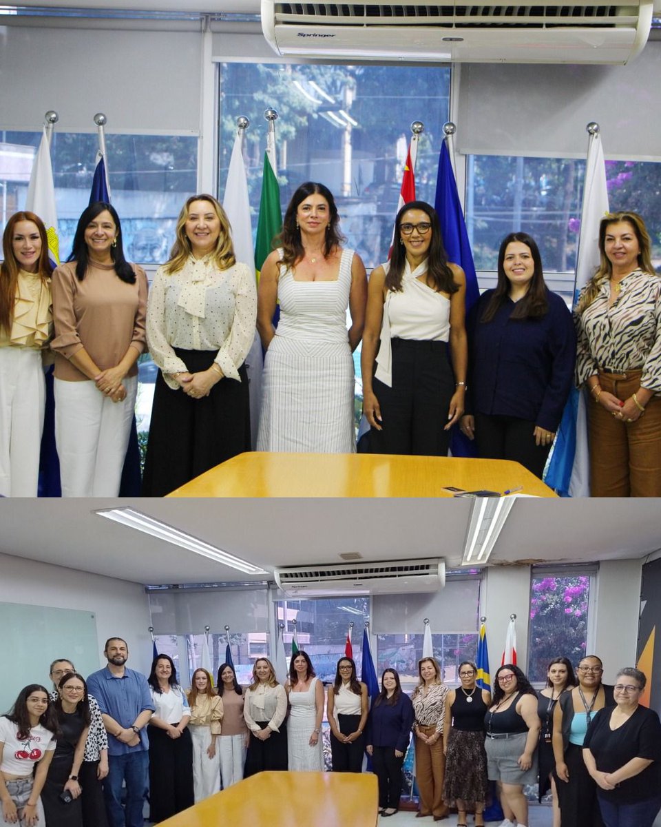 consorcioabc's tweet photo. Reunimos primeiras-damas e representantes dos Fundos Sociais do Grande ABC
O encontro ampliou o diálogo entre os municípios, promoveu a troca de experiências e avançou em ações conjuntas nas áreas de assistência social, direitos humanos e enfrentamento à violência contra a mulher https://t.co/Lg20l5h5QT