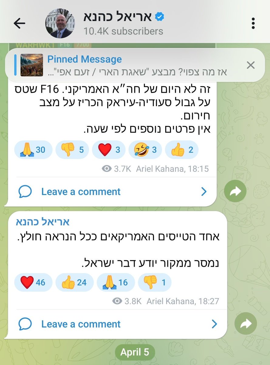 Chaim Levinson tweet media