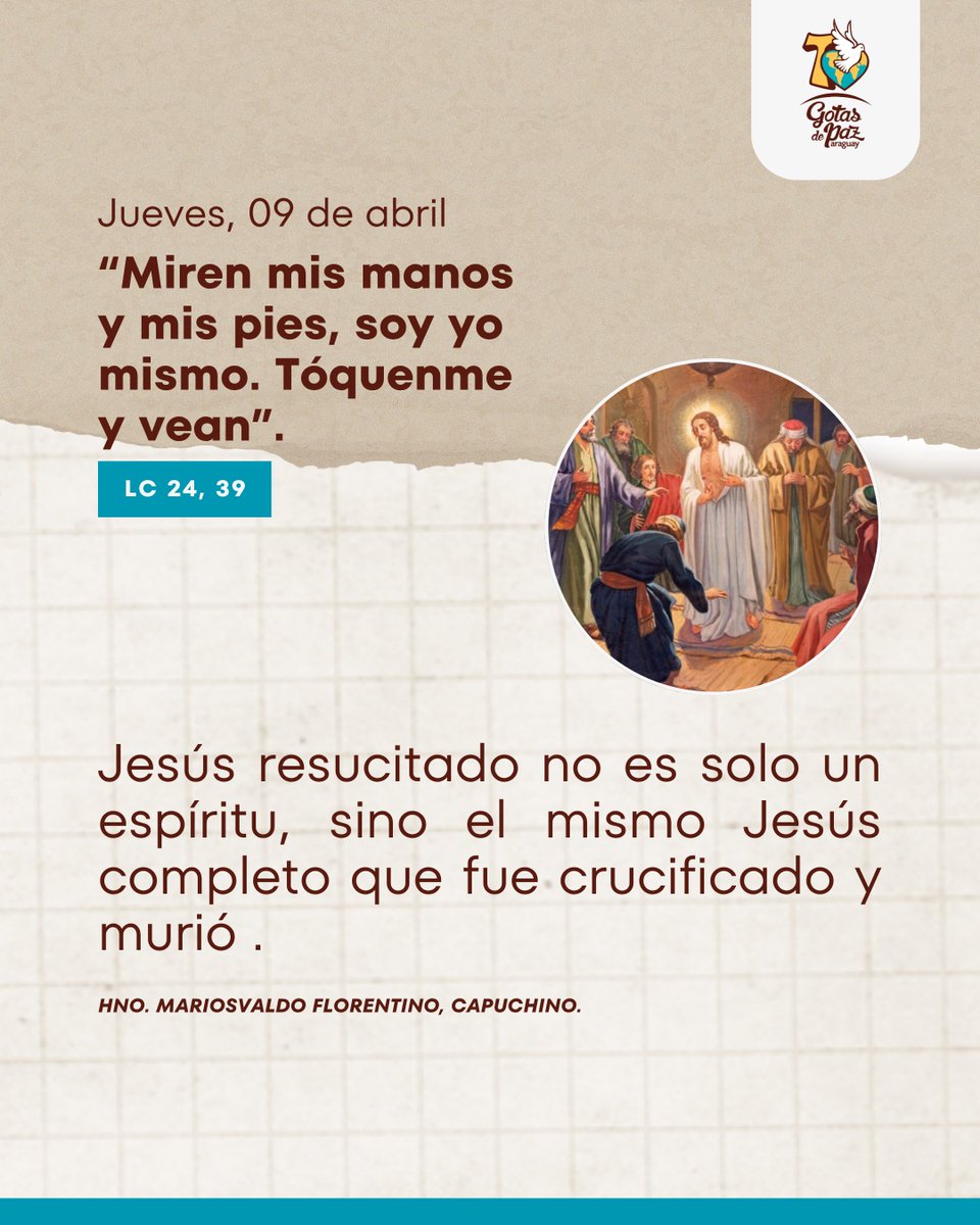 Gotas de Paz - Hnos. Franciscanos Capuchinos tweet media