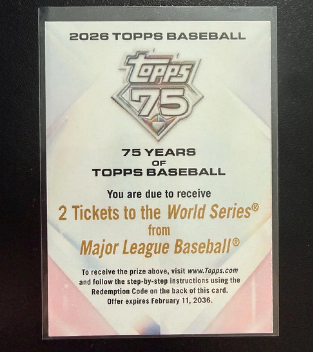 Topps tweet media