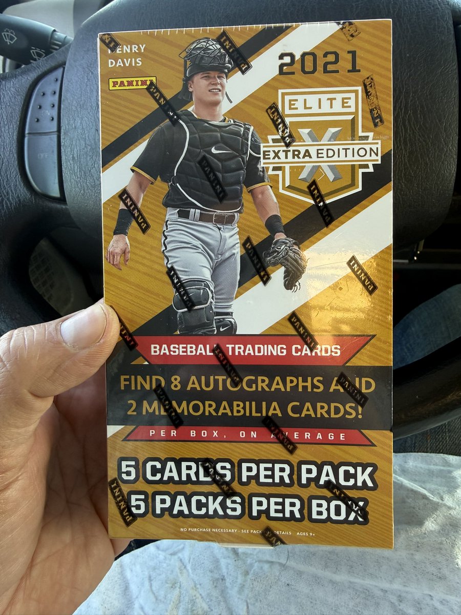 Nice find on my lunch. Every once in awhile <a href="/gamestop/">GameStop</a> has some boxes from the past. Paid about what they are going for online, but no shipping, and it won’t get “lost” in the mail. Checklist is pretty good w/ James wood, Gavin Williams, and Bubba Chandler too. <a href="/CardPurchaser/">Card Purchaser</a>