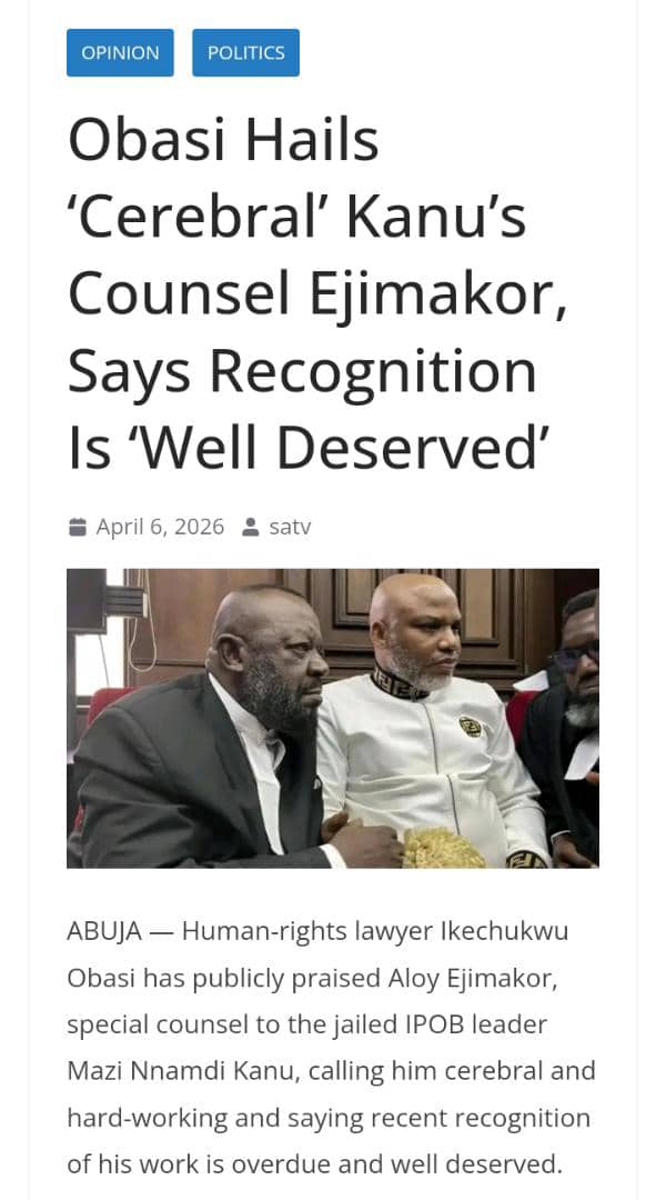 Ikechukwu Obasi Esq tweet media