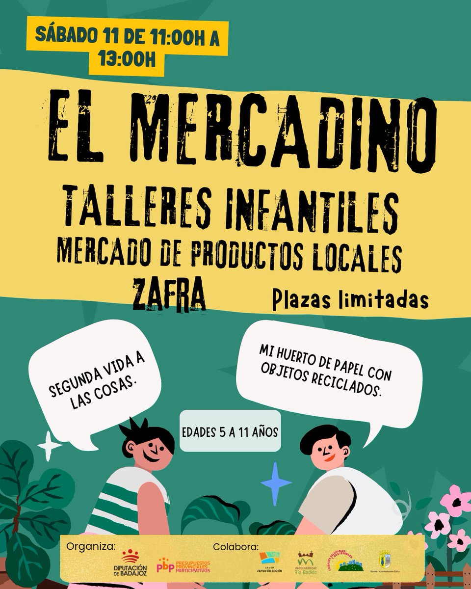 biomercado_'s tweet photo. Este sábado 11  os esperamos en Zafra @DipdeBadajoz @AytoZafra https://t.co/6AI7FWT51d