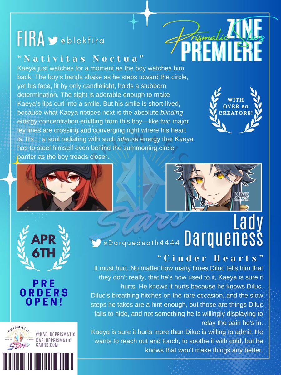 There are 13 hours left of our preorders, and we still have a few sneak peeks of our #kaeluc zine for you!

Today, FIRA and Lady Darqueness take us on a magical detour ✨

📅 POs close on April 6, 11:59 P.M. (PDT)