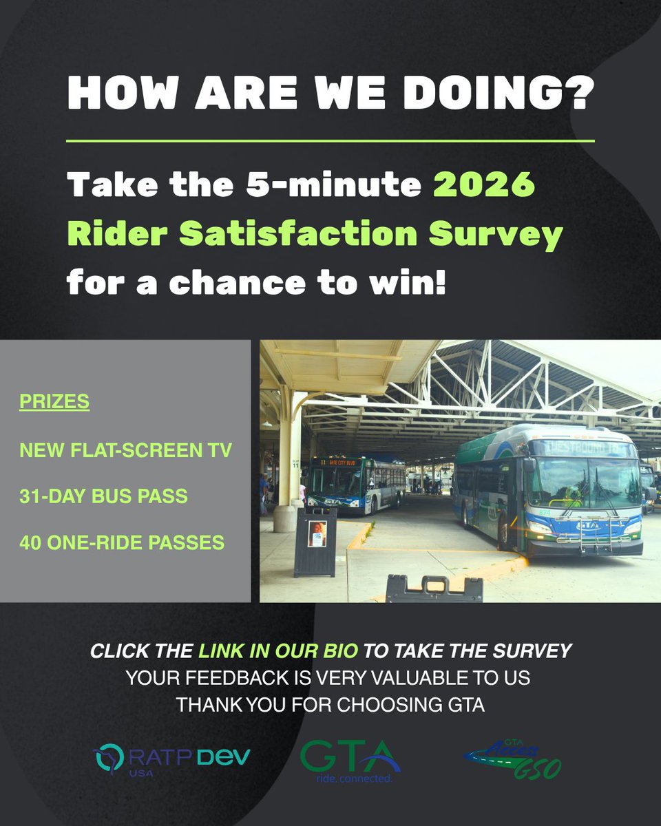 Greensboro Transit Agency tweet media