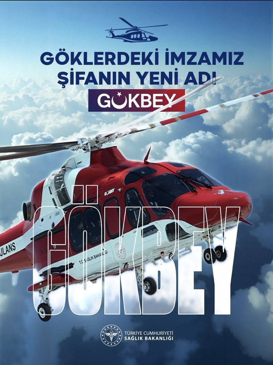 Dakikaların bile hayati olduğu anlarda GÖKBEY helikopter ambulans devreye giriyor. 🚁 Zamana karşı yarışta güçlü bir adım.
#GÖKBEYSemalarda #YerliMilliGururGÖKBEY #ŞifanınKanatlarıGÖKBEY
