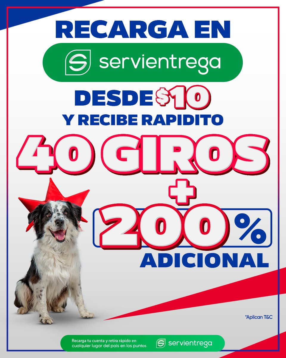🐶🍀 Semana de debut en #Libertadores para los equipos ecuatorianos… y la jugada también viene con premio.

Recarga en #Servientrega y aprovecha el bono para empezar ganando desde el primer minuto.

#Astrobet #Ecuador