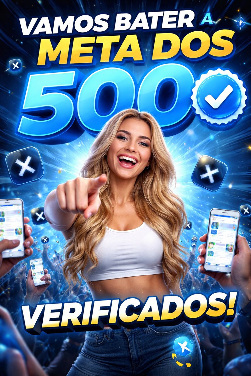 🚨 Bora fazer acontecer, galera!

Vamos fortalecer a <a href="/RochaDinha93816/">Dinha Rocha🧑‍🦳</a> nessa meta dos 500 verificados! 💙🔥

Segue, compartilha, marca os amigos e mostra a força da união aqui no X!
Cada apoio conta — juntos a gente chega lá! 🚀

Quem tá dentro? 👇