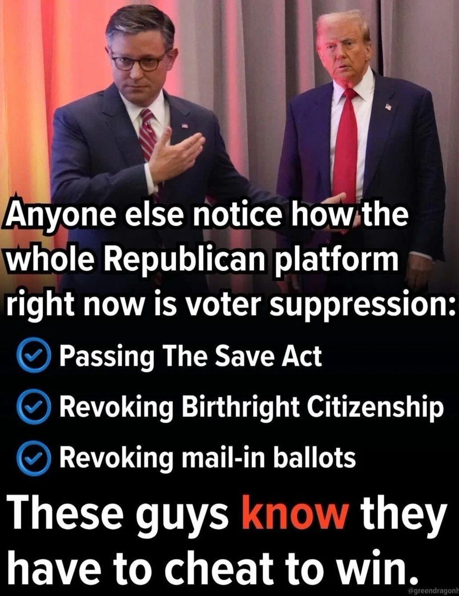 BillEaster10's tweet image. #BlueWave2026 
@realDonaldTrump @WhiteHouse @SpeakerJohnson @GOP