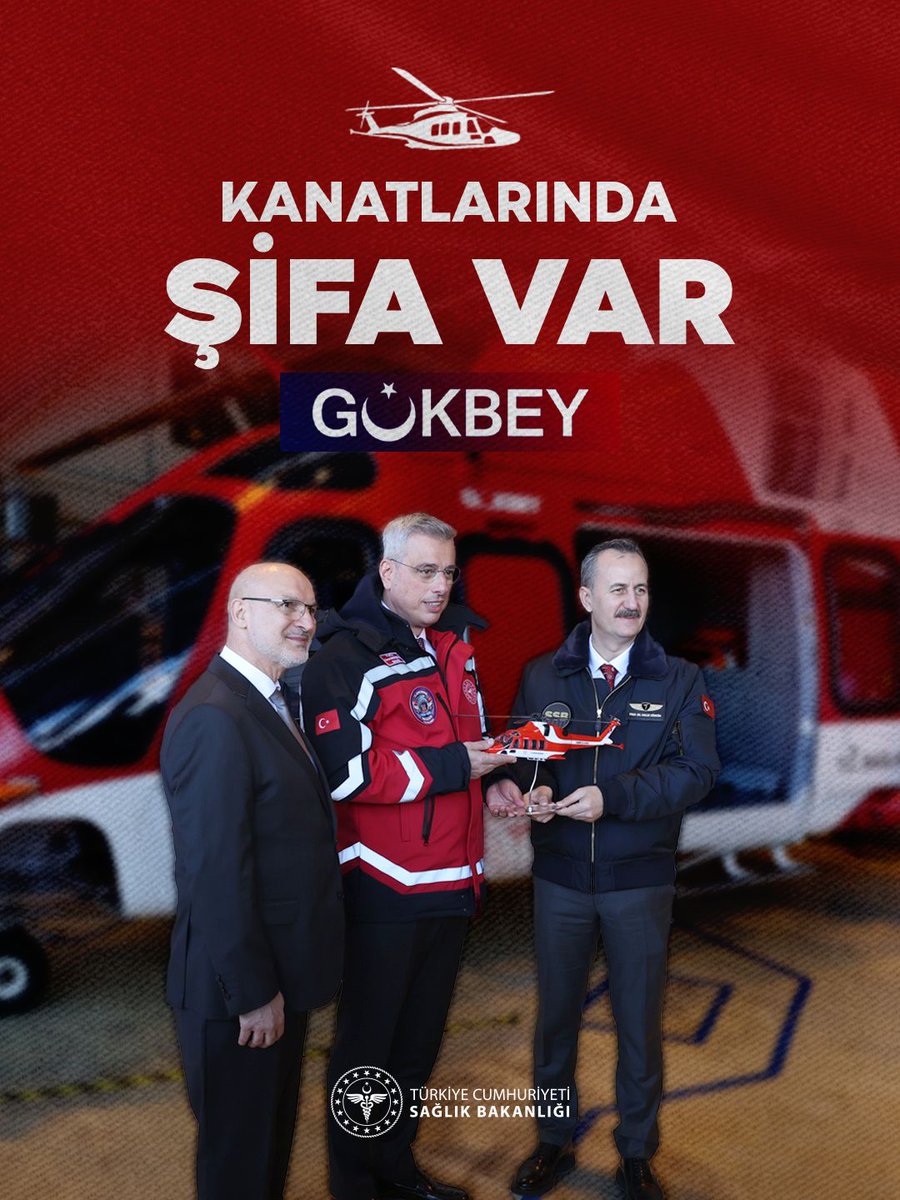 Denizli_SM's tweet photo. Zamana karşı yarışın en kritik anlarında, güçlü bir destek artık semalarda. 🚁 GÖKBEY helikopter ambulans ile her saniyeyi hayata dönüştürüyoruz.
#GÖKBEYSemalarda https://t.co/64UBTNqGNQ