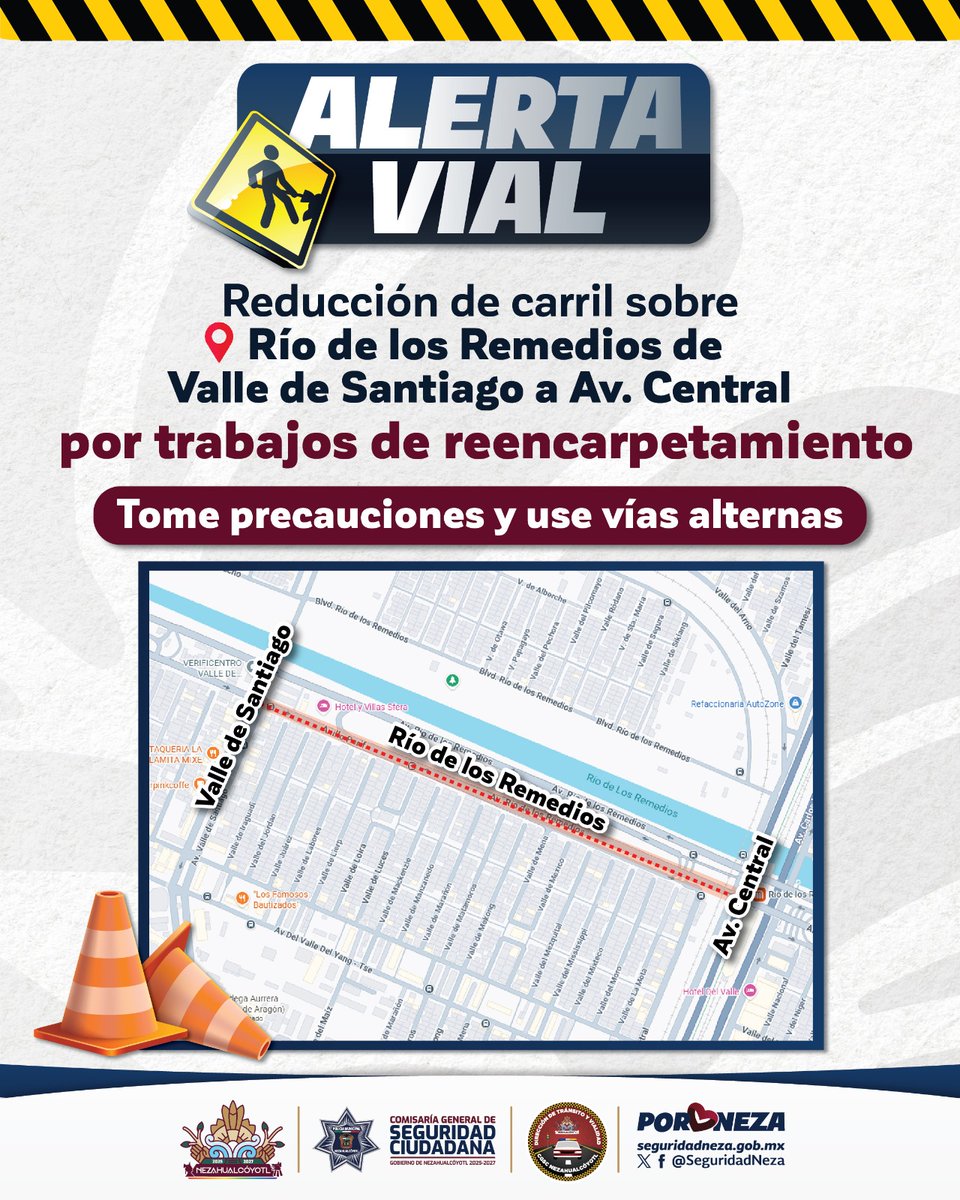 Dirección de Tránsito y Vialidad Nezahualcóyotl tweet media