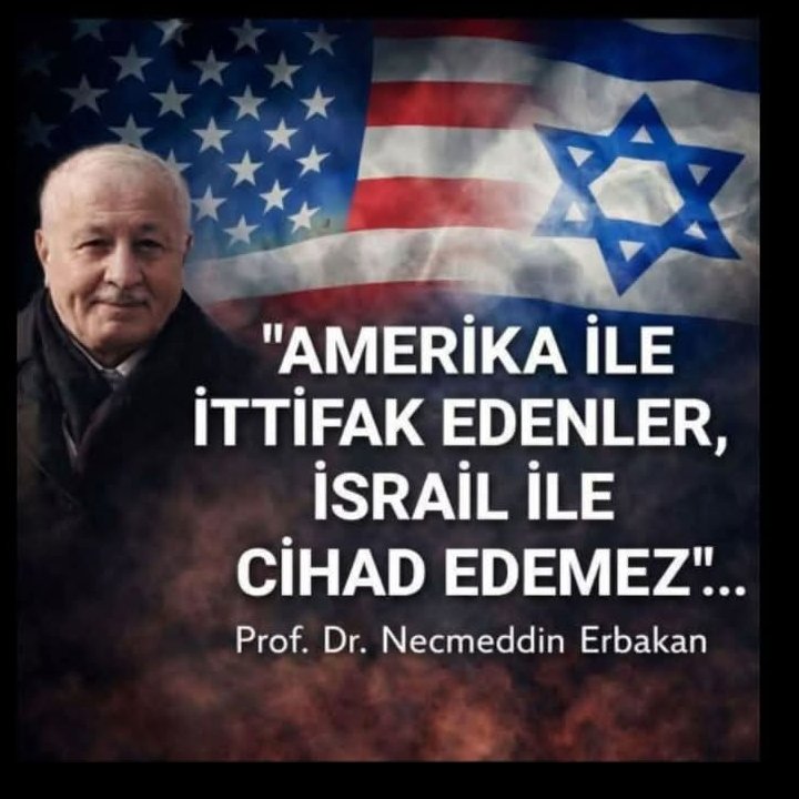 ilikhan_yilmaz's tweet photo. @rprefahpartisi @gencrefahist @erbakanfatih Duamız
Utanç asrını yaşayan müslümanları zillette kurtaracak bir kurtarıcının gelmesidir.

Zalim Abd ve israil ile dost olmayan kınayıcıların kınamasından korkmayan bir lider. https://t.co/SD2rEzf6wk