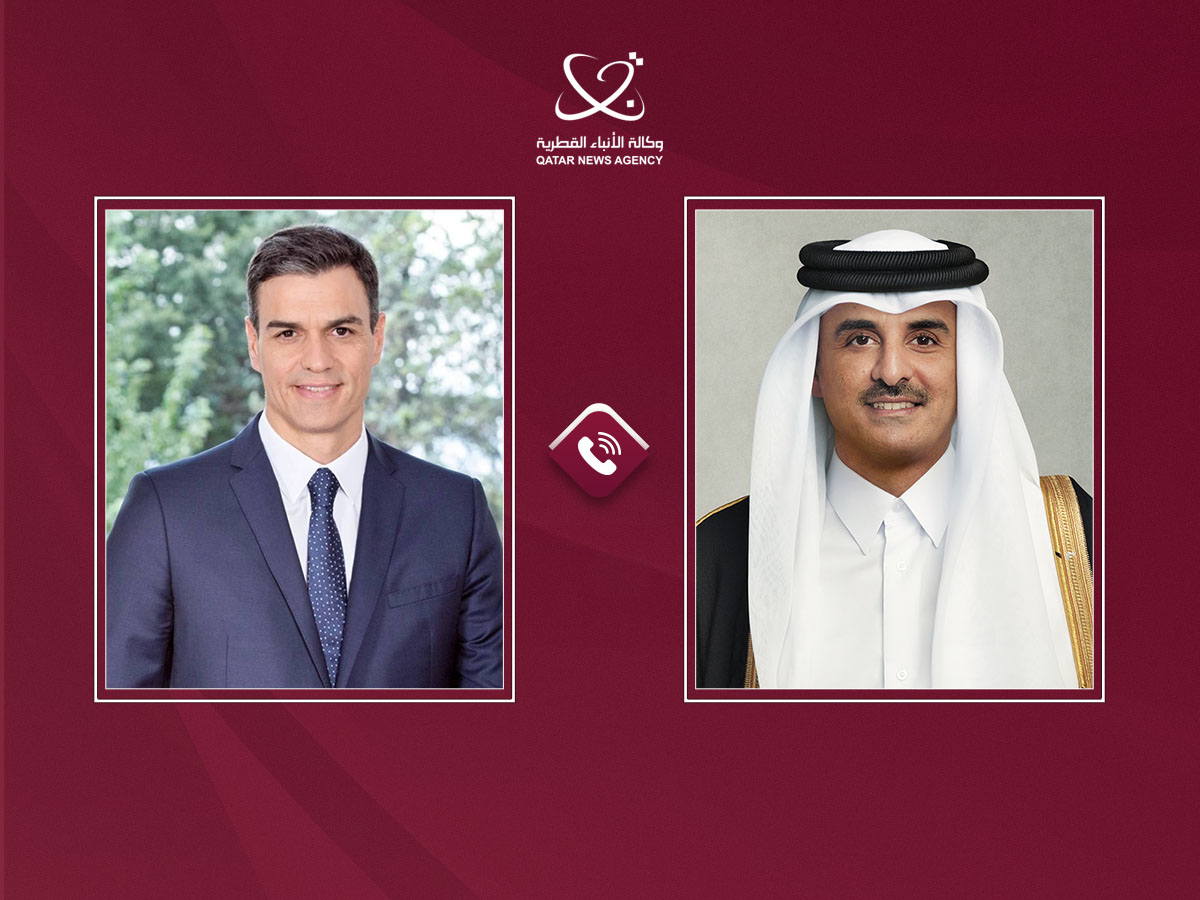 QNA_Deutsch's tweet image. Seine Hoheit der Emir erhält Anruf des spanischen Regierungschef
#QNA #Katar #Spanien
bit.ly/4c7Exz7
