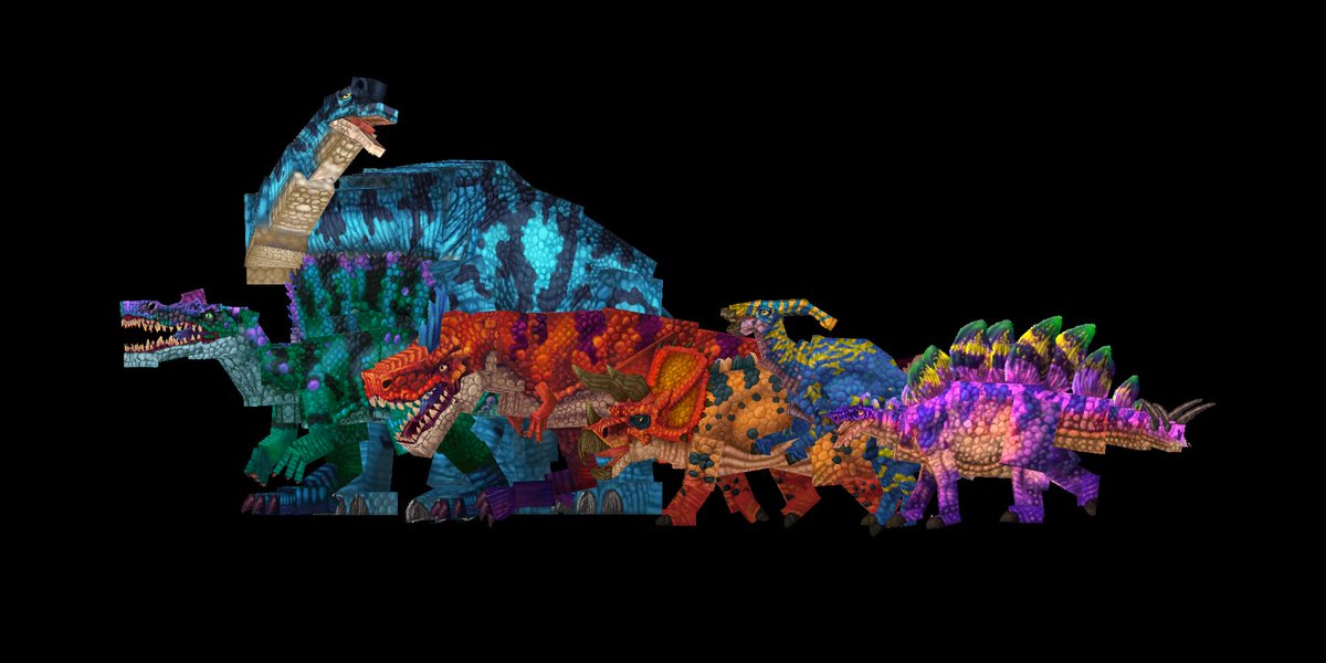 Old Dinosaurs mod For hytale #hytale #Blockbench #pixelart Old Dinosaurs mod For hytale #hytale #Blockbench #pixelart