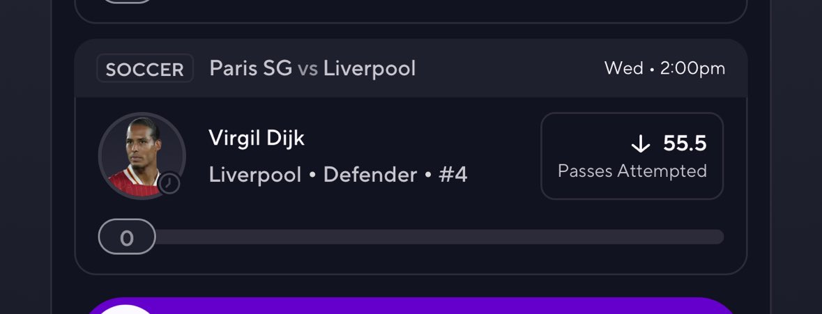 Felix_Props's tweet image. ☢️ CHAMPIONS LEAGUE POTD ☢️

LIKE IF YOU TAILING ❤️📈

DON’T FORGET WHERE YOU SAW IT FIRST 👀💰

#POTD #ChampionsLeague #SoccerPicks #PrizePicks #SportsBetting