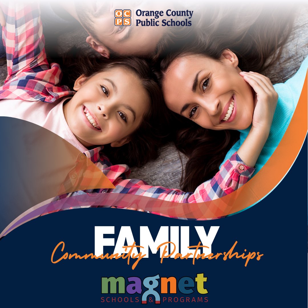 OCPS_Magnets's tweet photo. OCPS Family &amp; Community Partnerships are helping connect families to incredible Magnet school opportunities—empowering students to explore their passions and succeed! 🌟 Support excellence in education and vote for OCPS as District of the Year: https://t.co/hQoVSz4SB7 https://t.co/OhRJOV2cBf