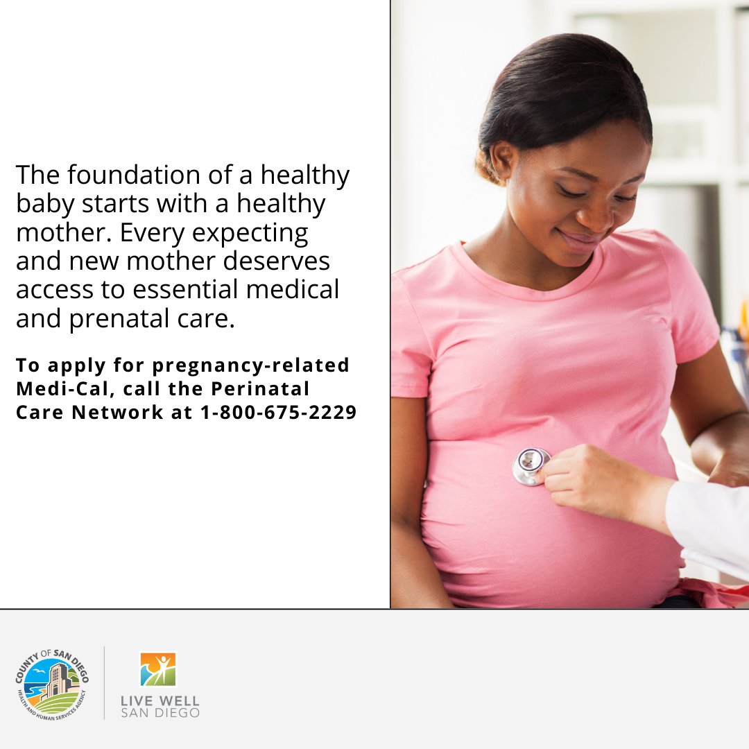 211SD's tweet photo. The Perinatal Care Network links pregnant women to care and services to help moms and babies stay healthy. Call the Perinatal Care Network at 1-800-675-2229 to find support and resources to maintain a healthy lifestyle. https://t.co/Mhpp9nYKEO