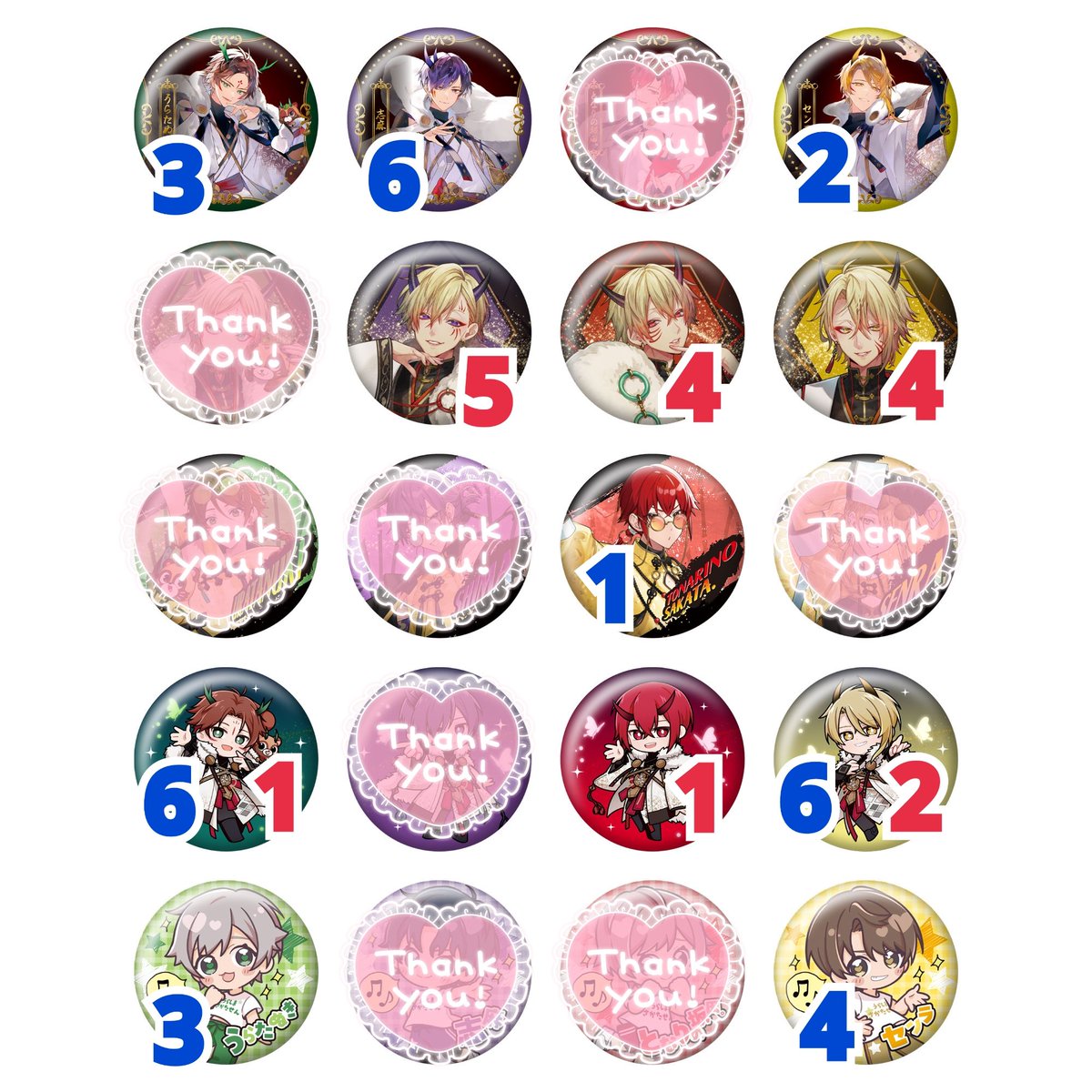 める@21~26日発送不可 tweet media