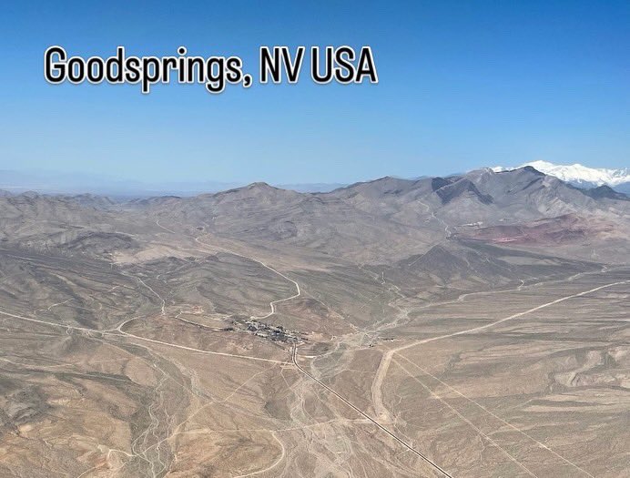 PioneerSaloon13's tweet photo. Aerial pics of #Goodsprings https://t.co/SNQVoyfmFP