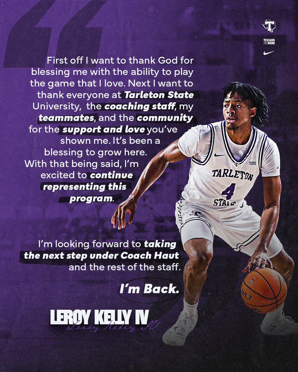 Tarleton State Men's Basketball tweet media