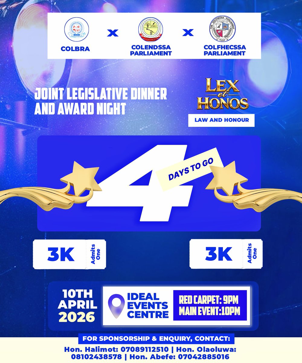 9th Assembly COLBRA, FUNAAB tweet media