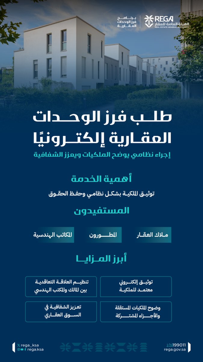 الهيئة العامة للعقار tweet media