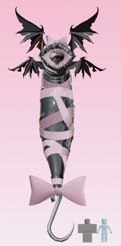 laceever's tweet photo. lust monster for my game :3 
#robloxdev #Blender #3DModels #monster https://t.co/UP3IN9HAWN