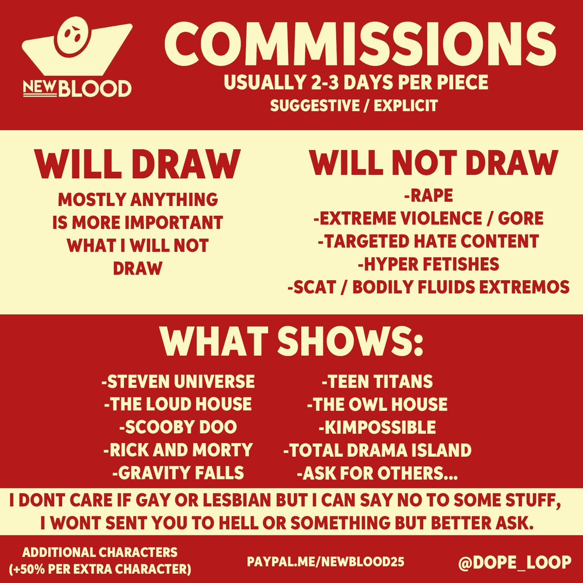 New Blood tweet media