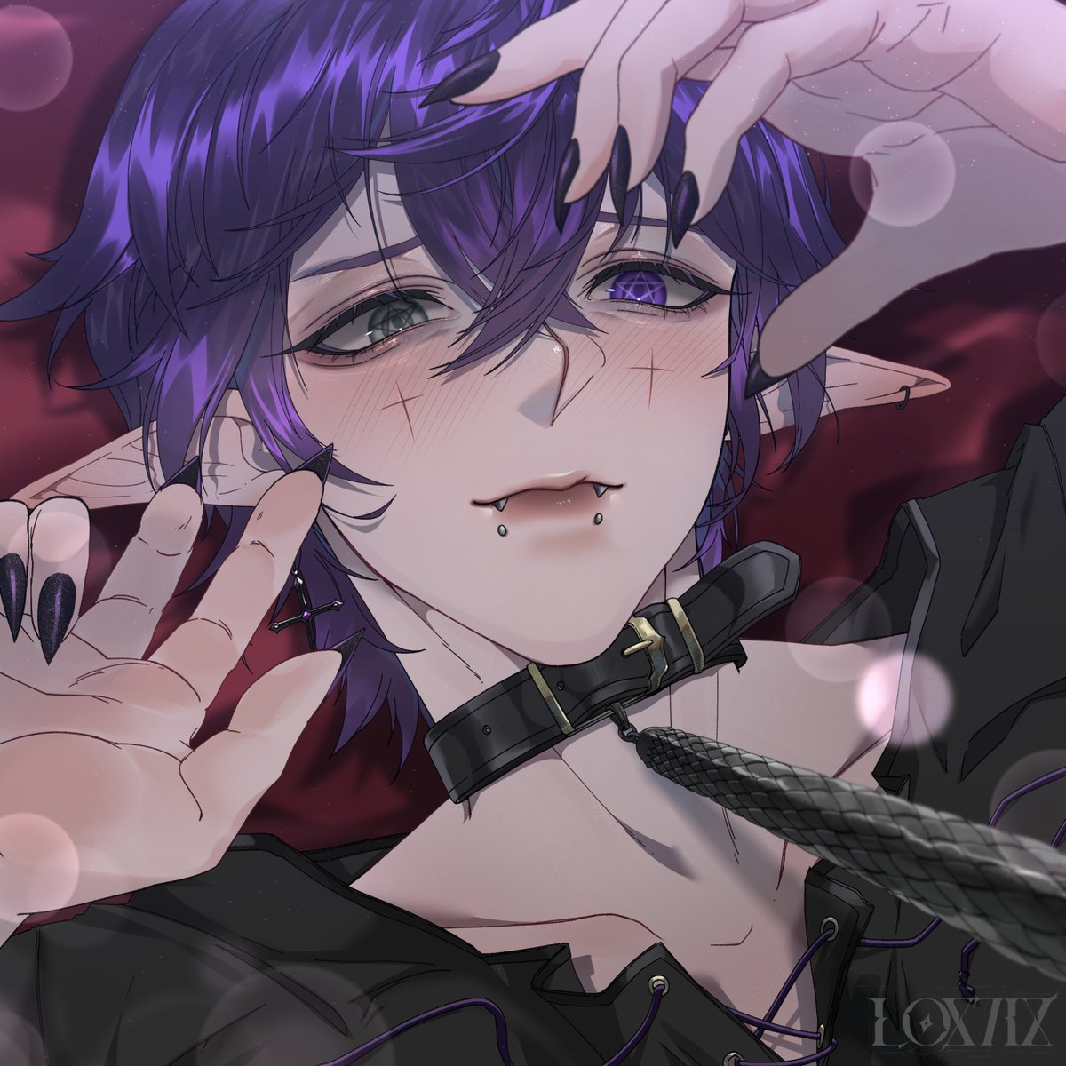 loxtix's tweet photo. Illustration for Morgeins! 
Thank you for commissioning me ✨

#VGenComm https://t.co/kwvhGsXqID