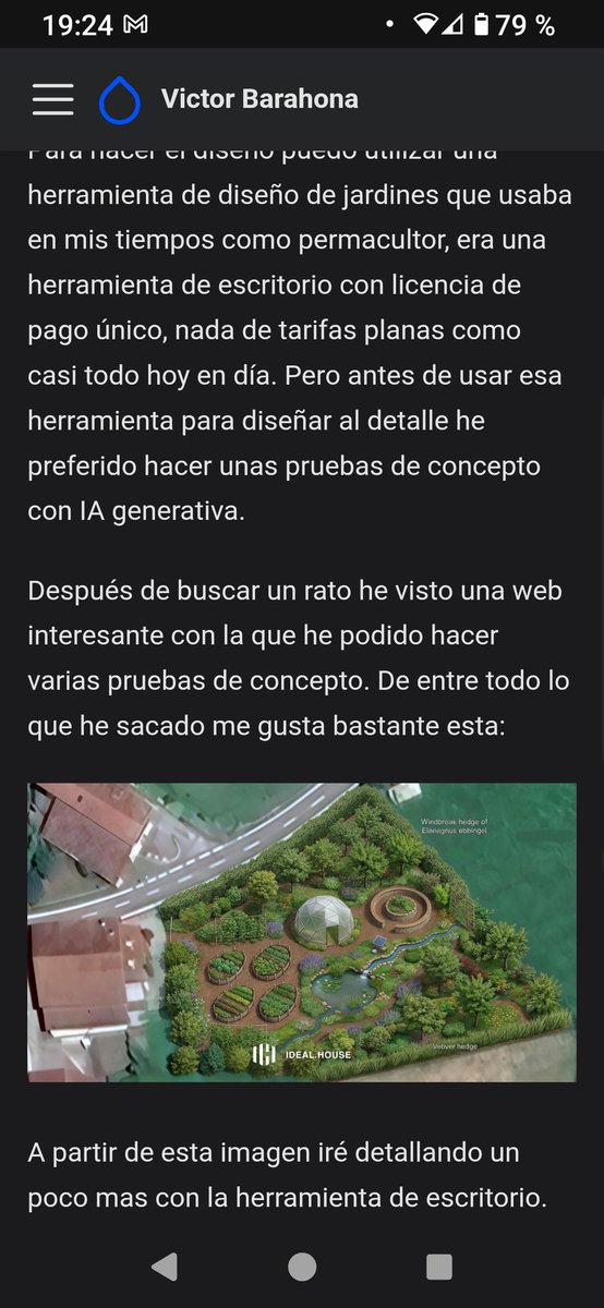 Hace poco actualicé #permaculturaaralar , que está evolucionando hacia el nuevo proyecto #iñatealab. Hoy le toca a mi página personal. La tienes en victorbarahona.com 
#docusaurus #jamstack  #netlify #hardwareabierto #permacultura