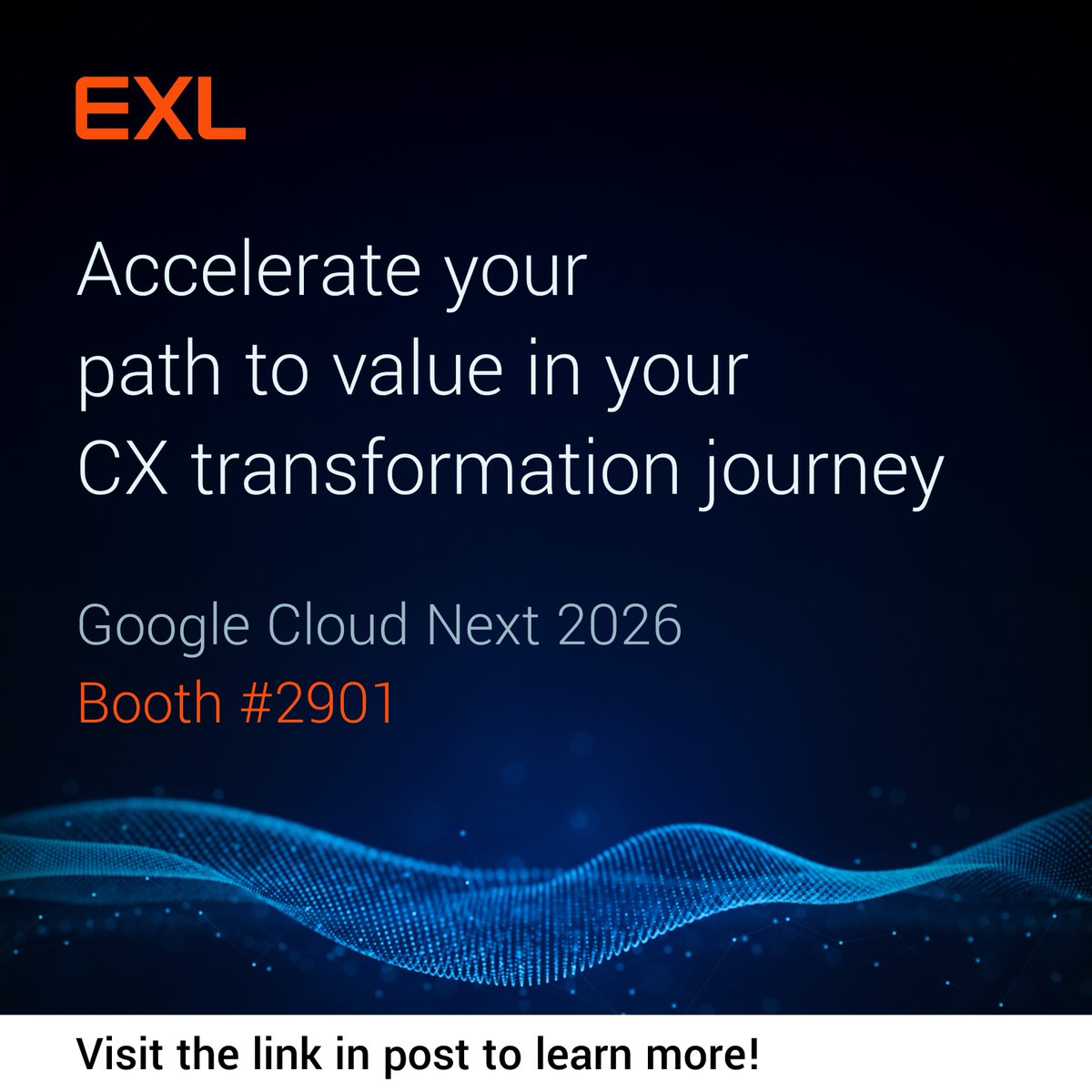 exl_service's tweet image. Upgrade your #ContactCenter! At #GoogleCloudNext, our #AI accelerator automatically finds intents, builds journey maps, and creates agent flows instantly. Stop by booth #2901 for a live demo to see it in action.

Learn more: bit.ly/4bvPDOq