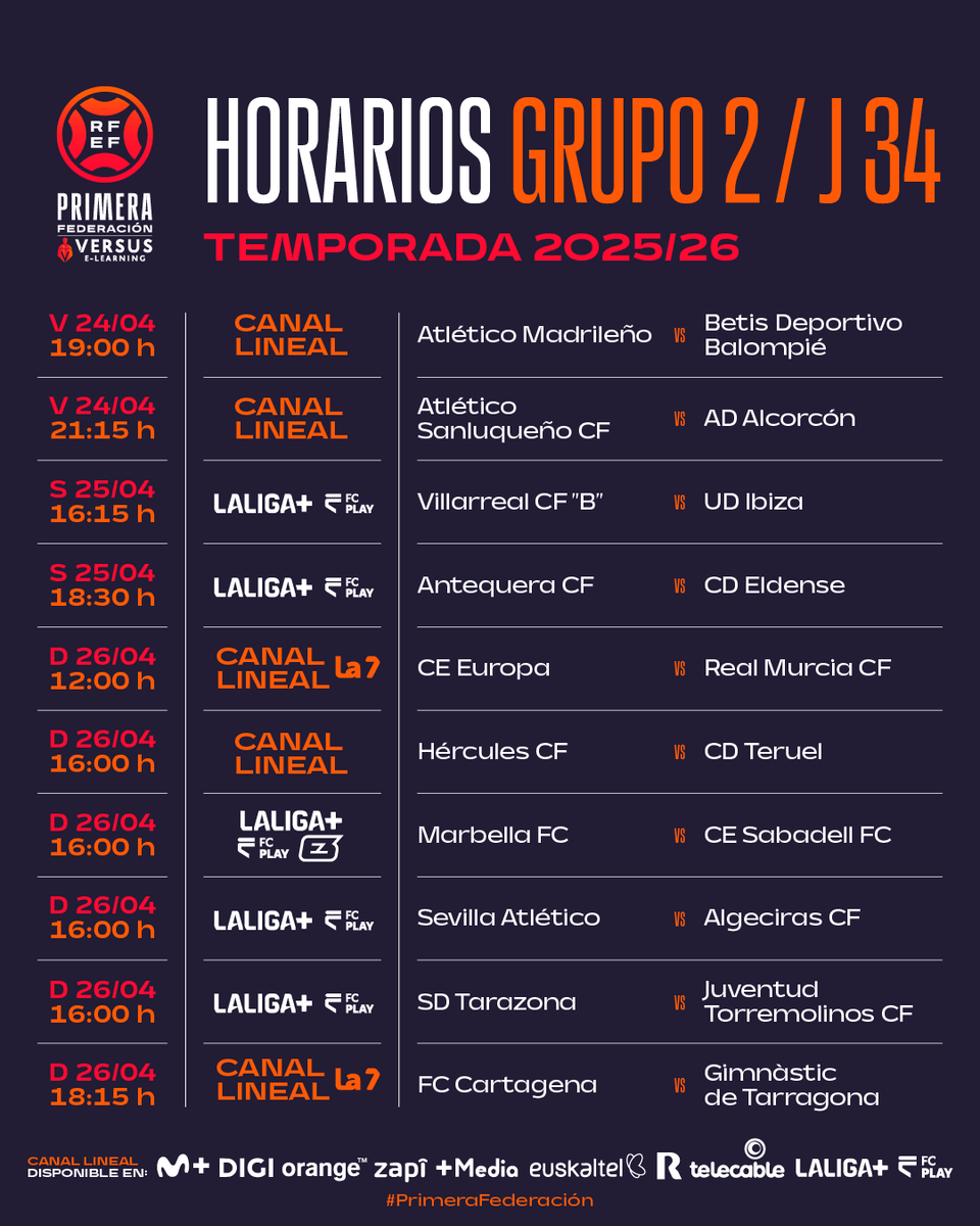 Primera Federación Versus e-Learning tweet media