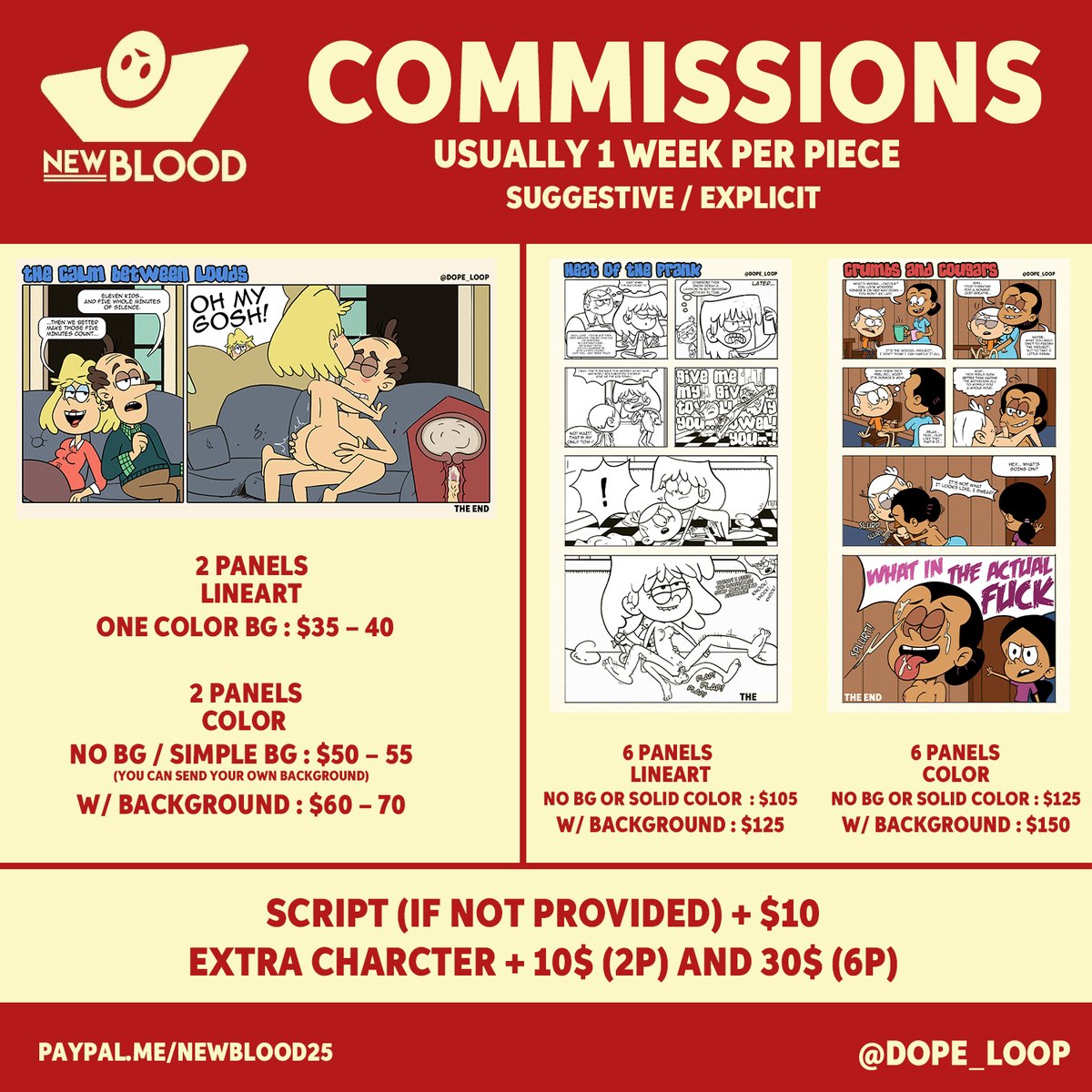 New Blood tweet media