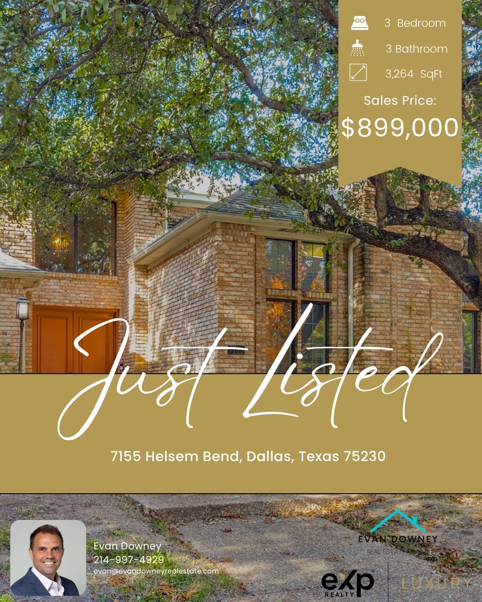 downeyrealty's tweet photo. Lake and park just a block away!?!?! - preston Hollow (Dallas,Tx) - $899,000 - 3,264 sq.ft. - New Listing

#EvanDowneyRealEstate #expIcon #DFWRealEstate #DFWRealtor #DallasRealEstateAgent #DallasRealtor https://t.co/BSntsfj2Hb