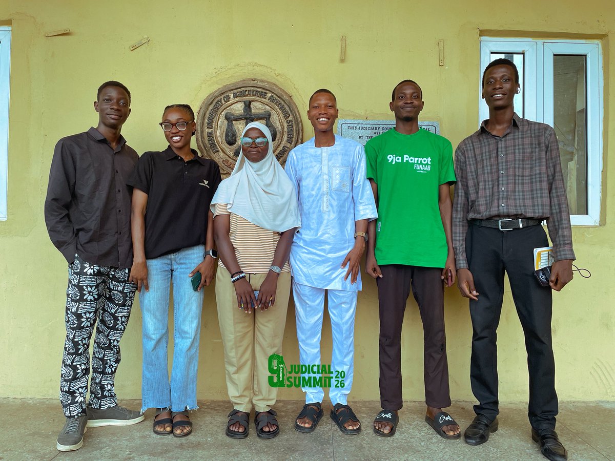 Funaabsu judicial council. ⚖️⚖️ tweet media