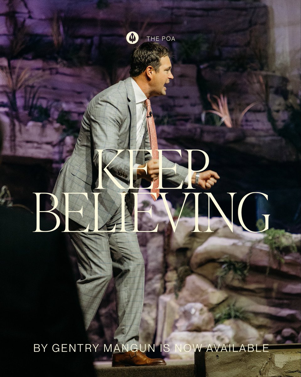 “Keep Believing” by Pastor Gentry Mangun is available today!