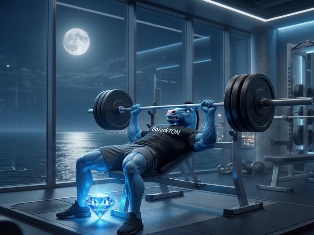 BoJackTON's tweet image. Every time I press weights, it's like I'm squeezing profit out of the market. We'll all become $crypto millionaires, but I'll also be a hunk on top of that! 💪😁✨ #GymLife 

-ˏˋ 💎 ˊˎ-