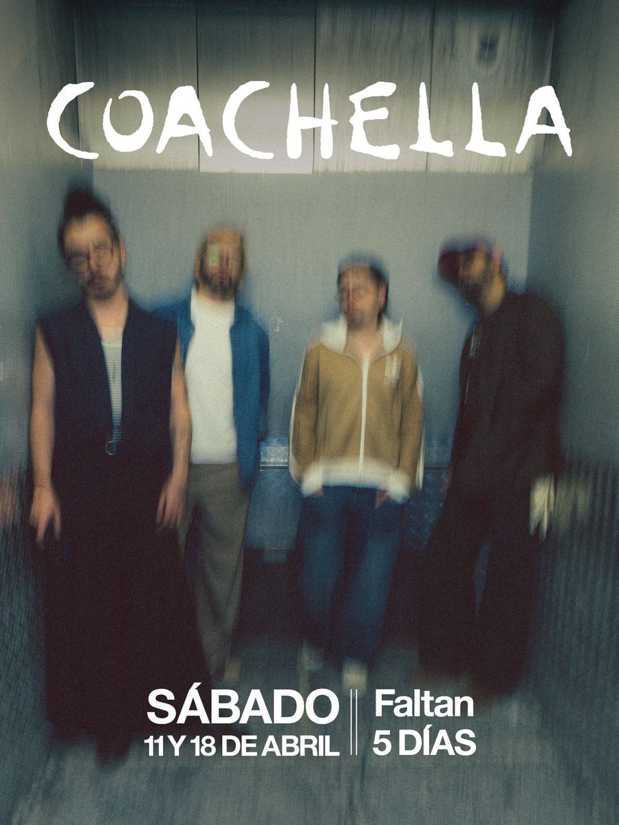 MoratBanda's tweet photo. Faltan 5 días
Sábado 11 y 18 de Abril https://t.co/chhLiFVEvj